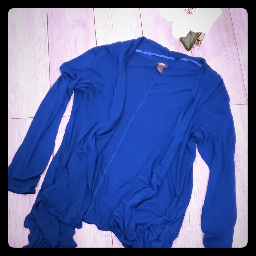 Blue Kenneth Cole Reaction Cardigan